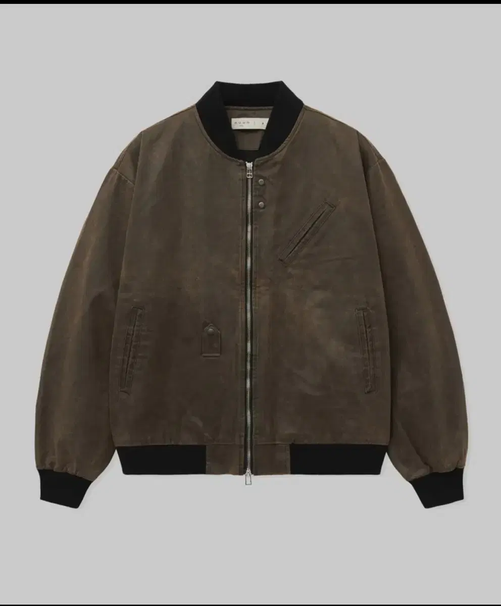 vintage suede blouson (brown) 1사이즈